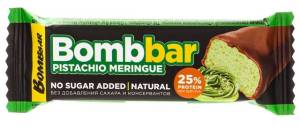 Батончик протеиновый глазированный Bombbar Фисташковая меренга 40г