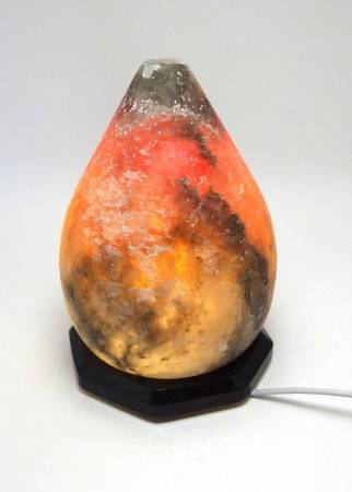 Лампа солевая капля (3-5кг) цветная фотография