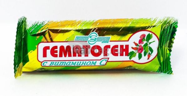 Гематоген народный с вит. с 40г фотография