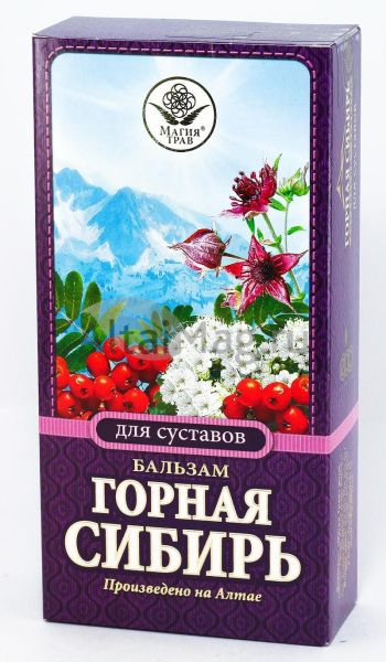 Изображение товара Бальзам Для суставов «Сибирь», 250 мл. Бальзам Для суставов «Сибирь», 250 мл. фотография