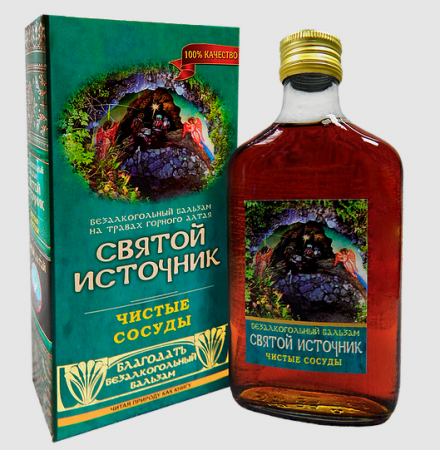Изображение товара Бальзам Святой источник (чистые сосуды) "Благодать" 250мл Бальзам Святой источник (чистые сосуды) "Благодать" 250мл фотография