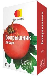 Боярышник плоды Фарм-продукт 100 гр